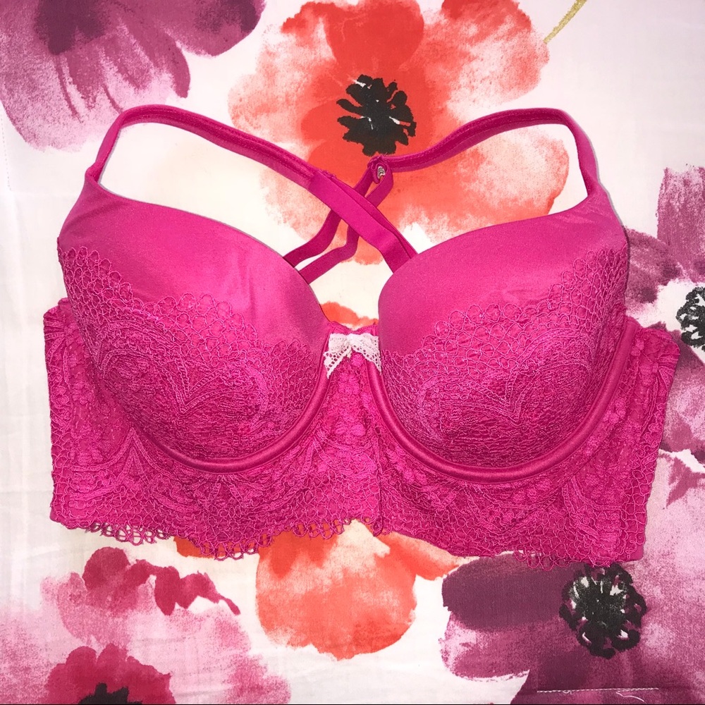 VS Body by Victoria Long Line Demi Bra